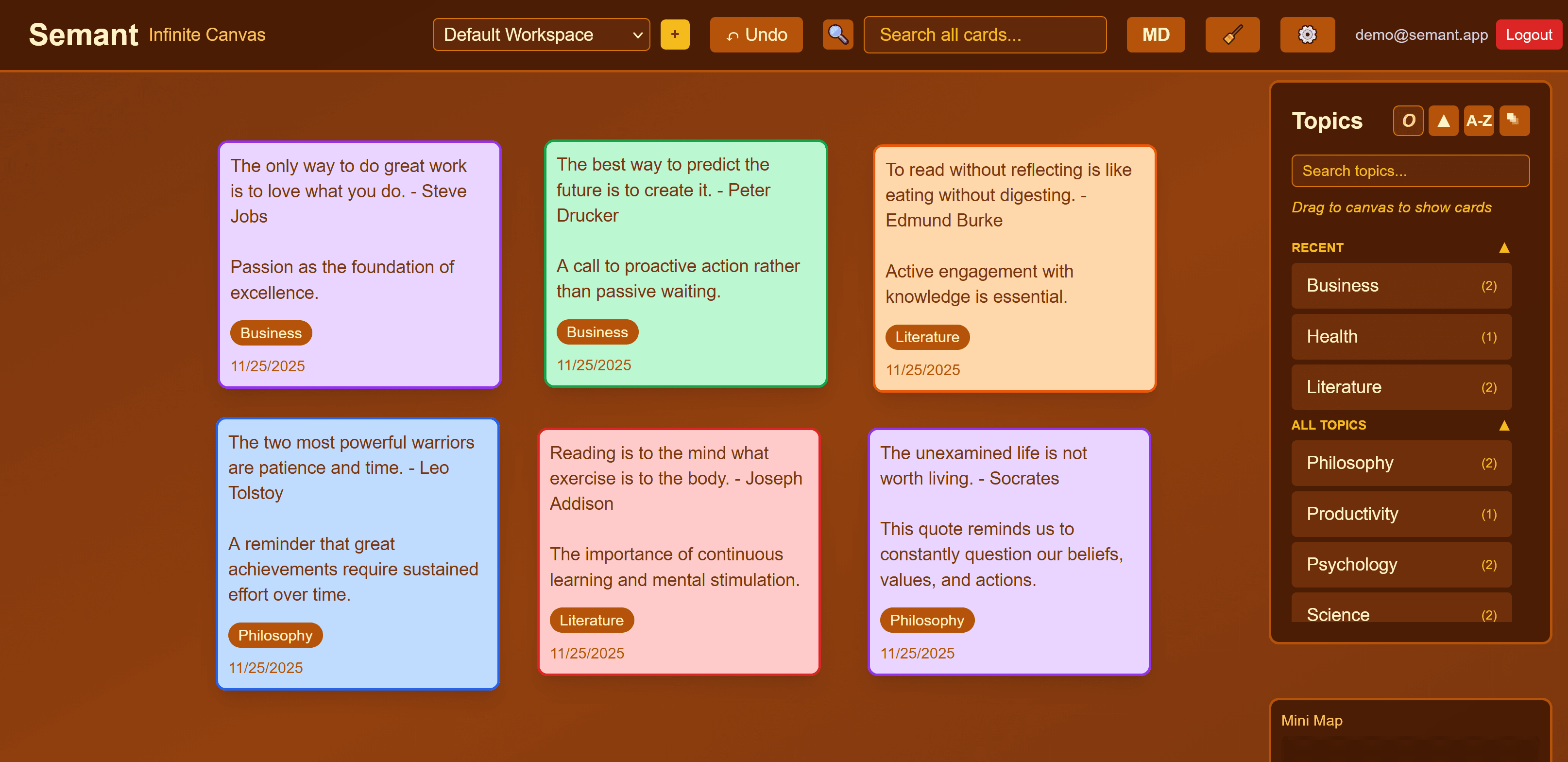 Notebox - Visual note-taking canvas